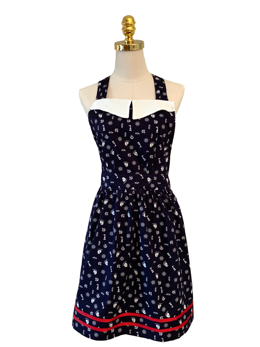 Cute Sea Symbols on Apron, Apron - www.thestoneflower.com