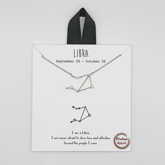 Libra Silver Necklace